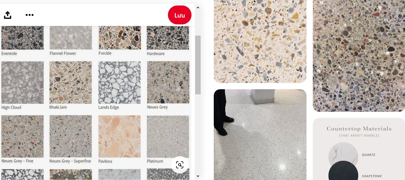 VỮA TERRAZZO CÔNG NGHỆ SILICATE, ỨNG DỤNG CHO SÀN THIẾT KẾ, TRANG TRÍ LAVAKRETE® 500 SERIES